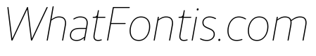 IvySoft Thin Italic