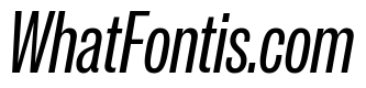 IvyGrotesque Condensed Regular Italic
