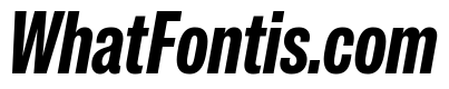 IvyGrotesque Condensed Bold Italic