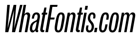 IvyGrotesque Compressed Regular Italic