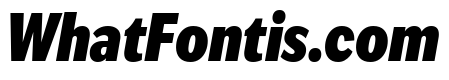 IvyEpic Condensed Black Italic