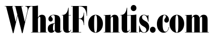 IvyBodoni Condensed Bold