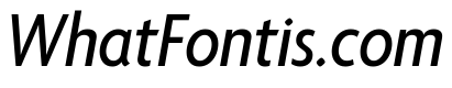 Agenda One Condensed Medium Italic