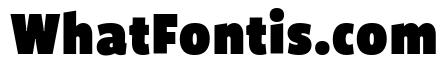 Freight Sans Compressed Ultra Black