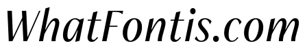 Freight Neo Condensed Book Italic