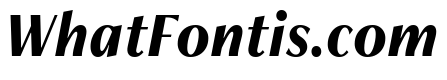 Freight Neo Condensed Bold Italic
