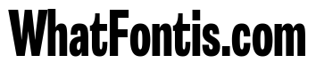 Astrid Grotesk Extra Condensed Extra Bold