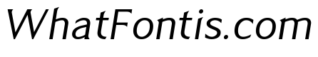 Menomonia Regular Italic