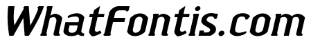 Fluxation Bold Italic