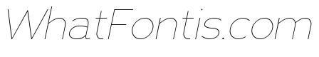 Adrianna Ultra Light Italic