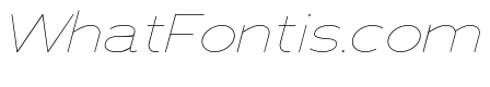 Adrianna Extended Ultra Light Italic