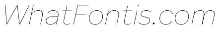 Custom Sans Italic