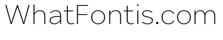 Custom Sans Extra Light