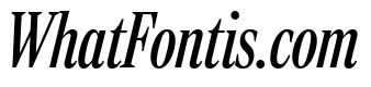 Rocky Extra Condensed Regular Italic
