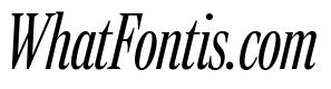 Rocky Extra Condensed Light Italic