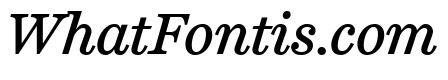 Miller Daily Four Regular Italic