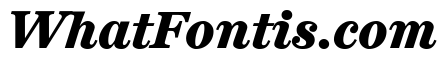 Miller Daily Bold Italic