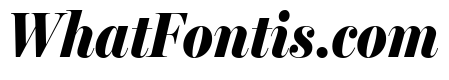 Miller Banner Extra Condensed Black Italic