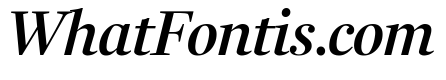 Fenway Banner Semi Bold Italic
