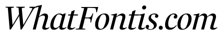 Fenway Banner Regular Italic