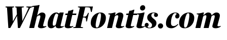 Fenway Banner Extra Condensed Black Italic