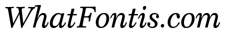 Caledonia CC Text Regular Italic