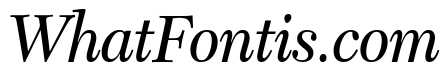 Caledonia CC Headline Regular Italic