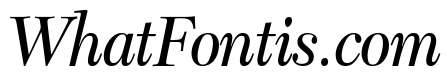 Caledonia CC Display Regular Italic