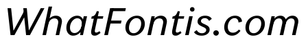 Vesterbro Sans Italic