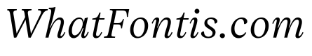 Vesterbro Light Italic