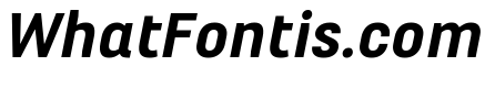 Marianina Semi Extended Bold Italic