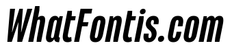 Marianina Condensed Semi Bold Italic