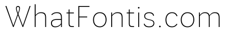 LeanO Sans Thin