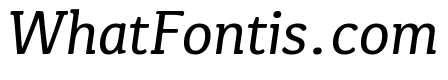 Kefa III Regular Italic