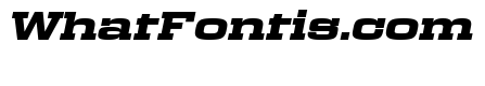 Egitto Wide Extra Bold Italic