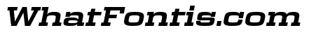 Egitto Wide Bold Italic