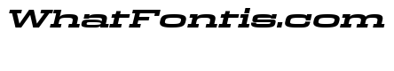 Egitto Super Wide Bold Italic