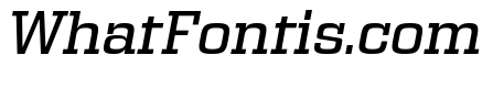 Egitto Semi Extended Medium Italic