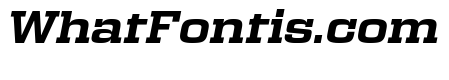 Egitto Extended Bold Italic