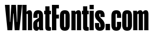 Super Condensed Wide Black