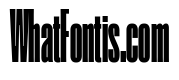 Super Condensed Extra Condensed Black