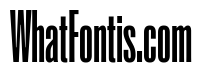 Super Condensed Condensed Bold