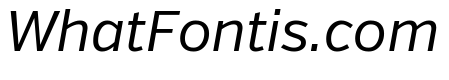 Verb Regular Italic