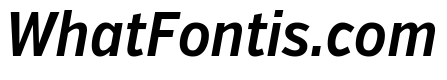 Verb Extra Condensed Semi Bold Italic