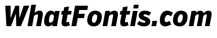 Verb Extra Condensed Extra Bold Italic