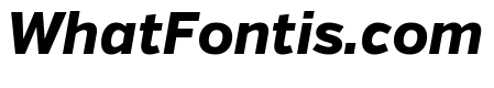 Verb Extra Bold Italic
