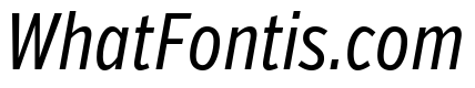 Verb Compressed Regular Italic