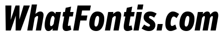 Verb Compressed Extra Bold Italic