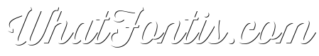 Thirsty Script Regular Shadow