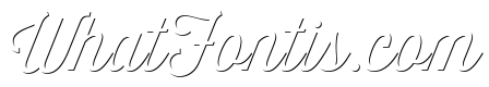 Thirsty Script Light Shadow